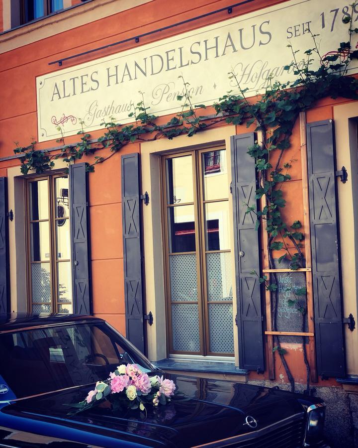 Altes Handelshaus Plauen Bagian luar foto